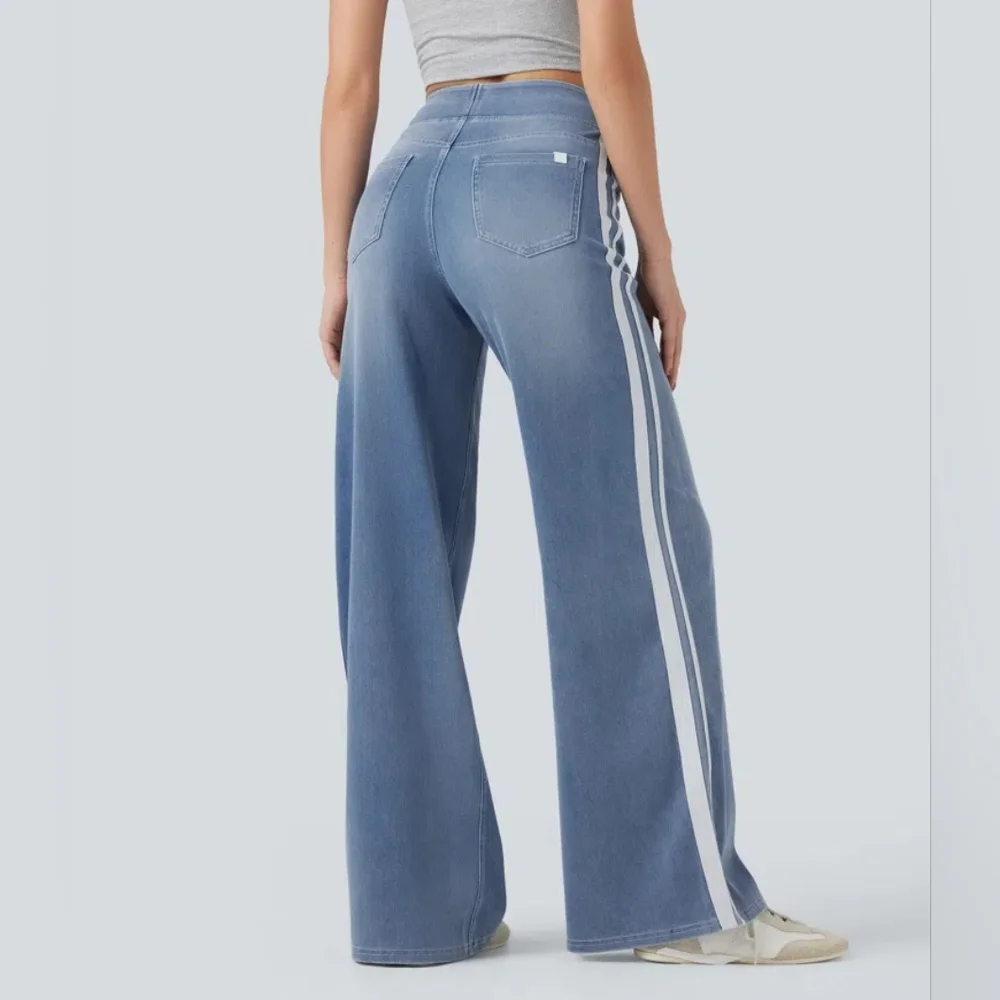 New Halara Wide Leg Jeans Size Large - Picture 2 of 12